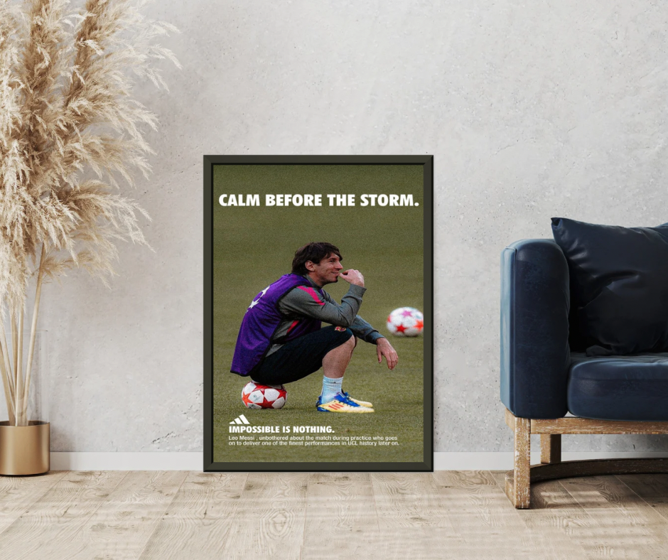 CALM BEFORE THE STORM - Messi